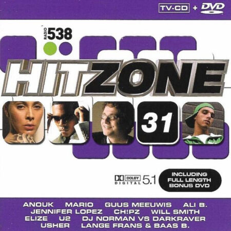 Various ‎– Radio 538 Hitzone 31 (CD&DVD) (2005)
