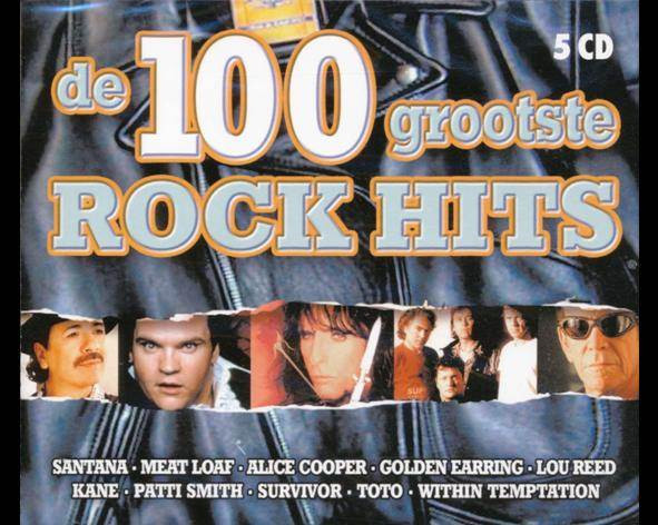 Various ‎– De 100 Grootste Rock Hits (5CD)