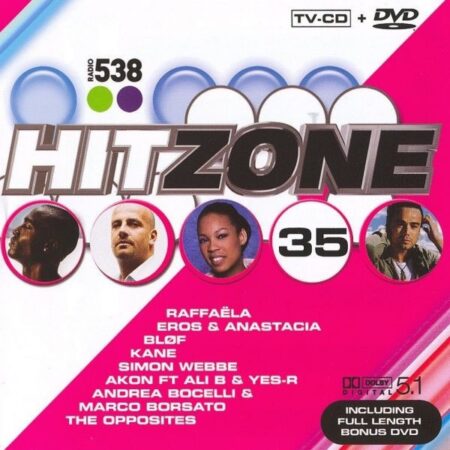 Various ‎– Radio 538 Hitzone 35 (CD&DVD) (2006)